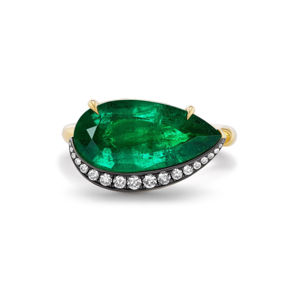 Emerald Grace Ring