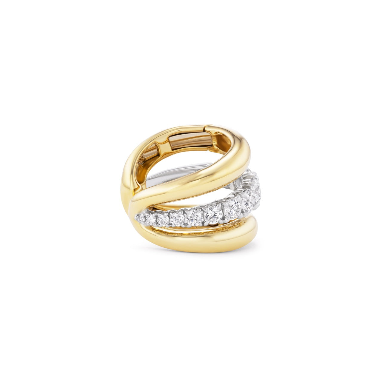 Jumbo Intertwin Ear Cuff