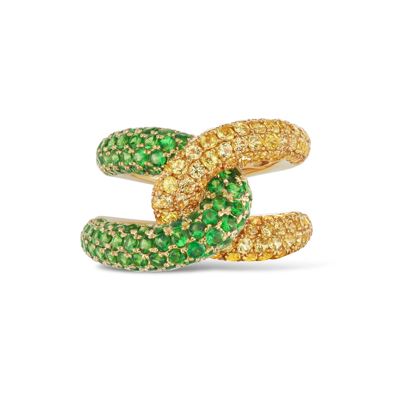 Intertwin Half Tsavorite
