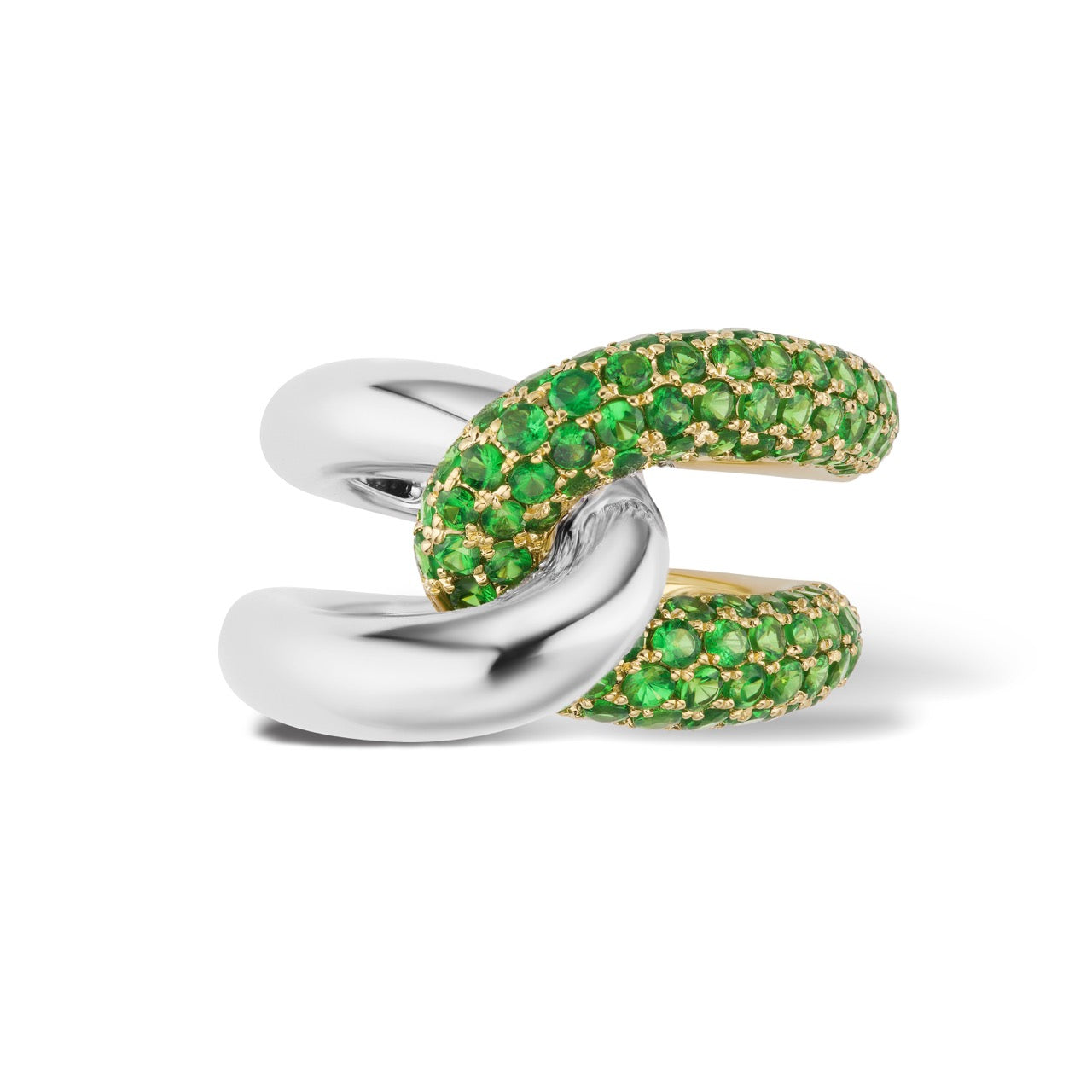 Intertwin Half Tsavorite