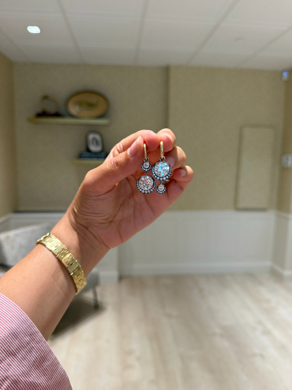 Diamond Grace Earrings