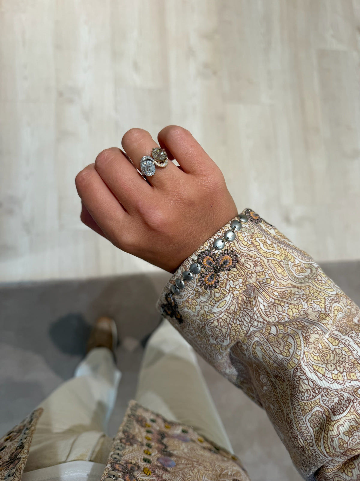 Toi et Moi Grace Ring