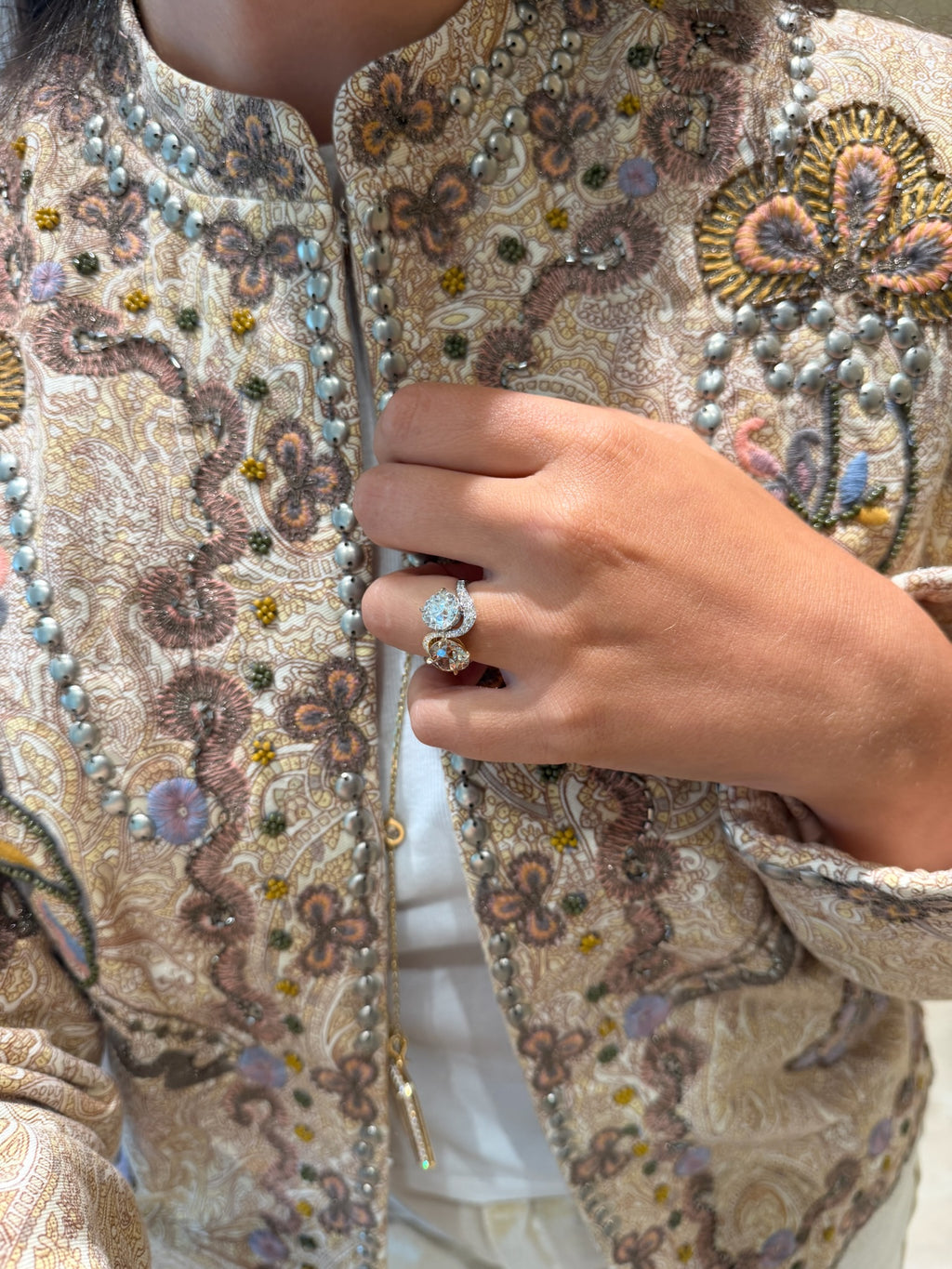 Toi et Moi Grace Ring