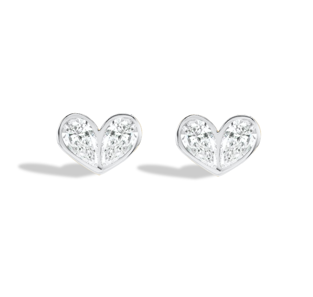 Medium Sweetheart Studs