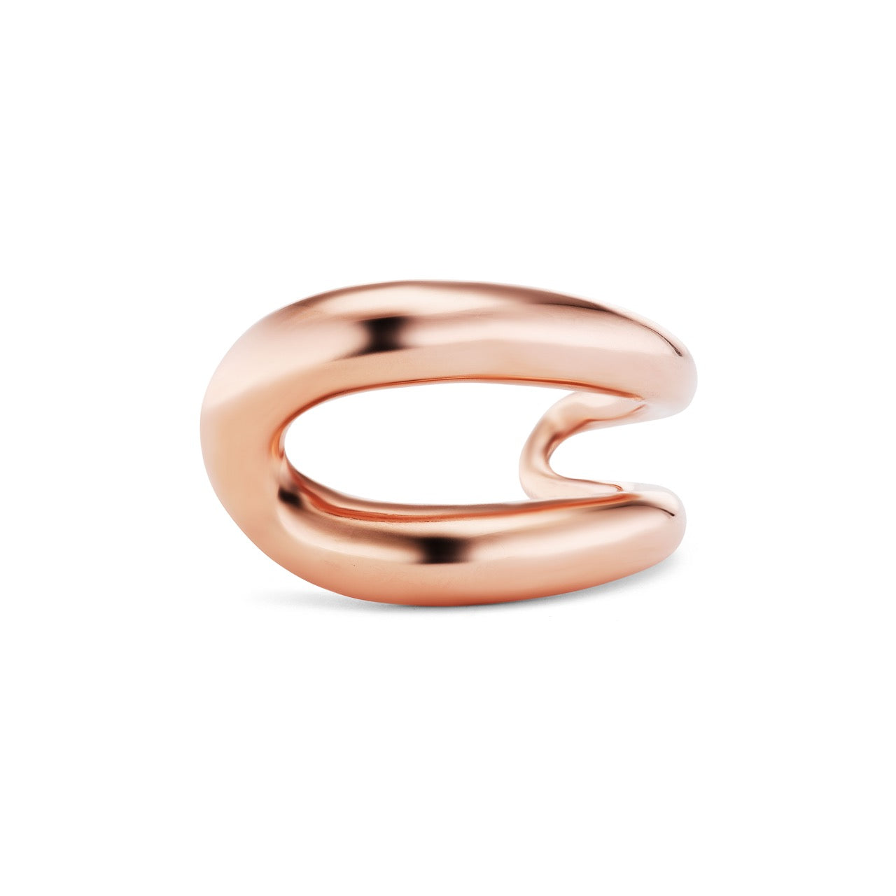 Intertwin Half 18K Gold