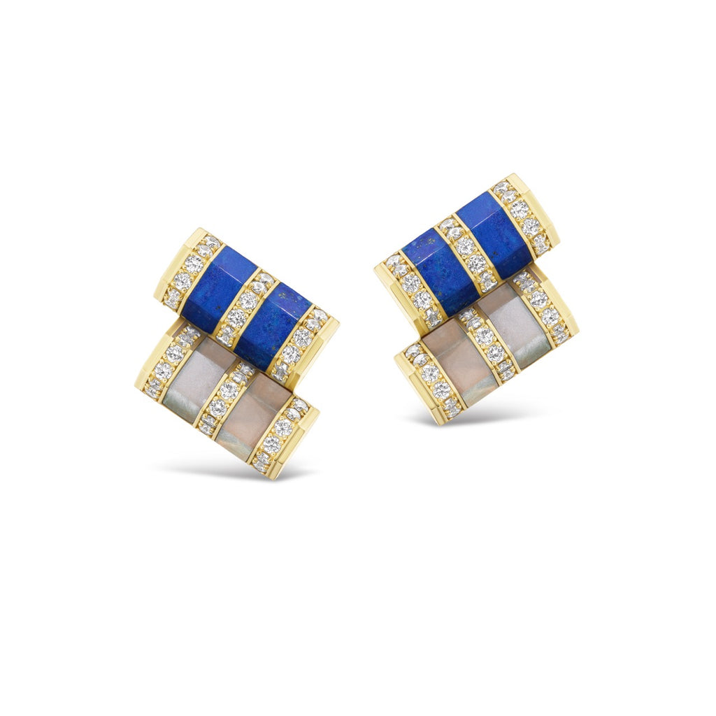 Stella Bar Earrings Inlay