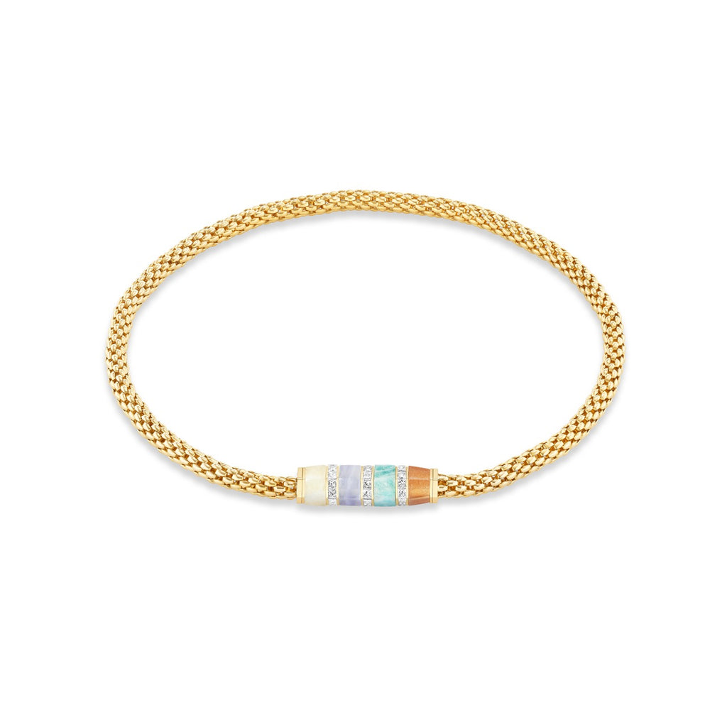 Stella Bar Necklace Inlay