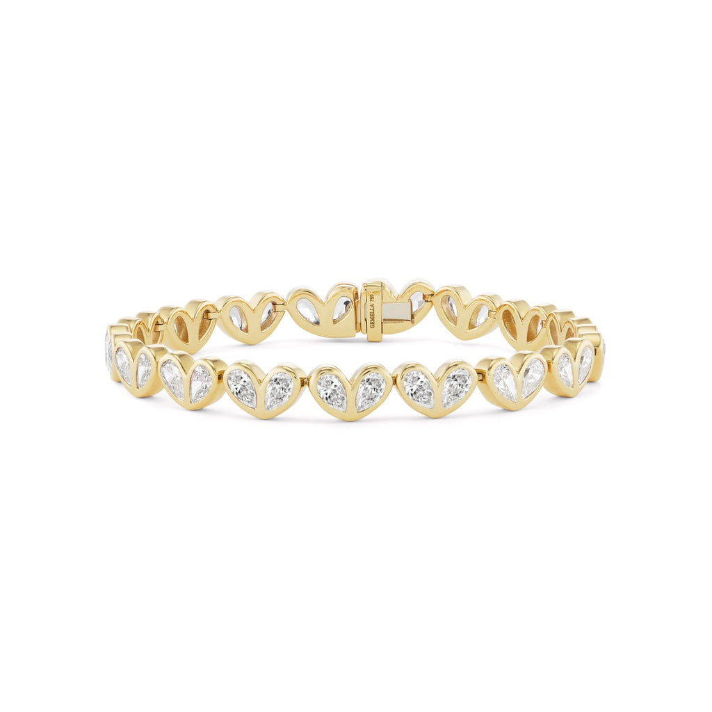 Sweetheart Diamond Tennis Bracelet