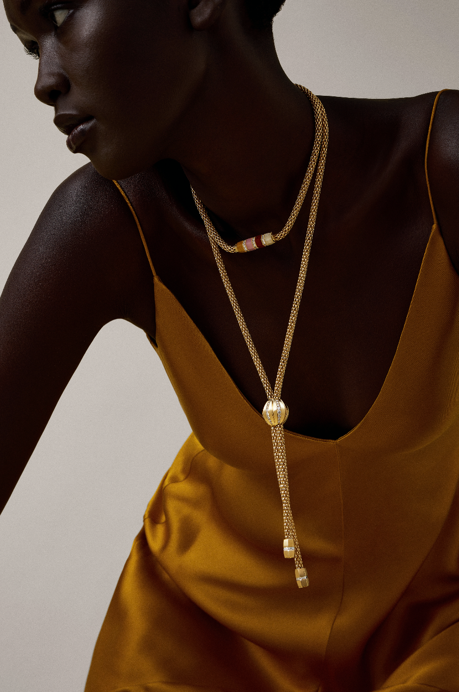 Stella Bar Necklace Inlay