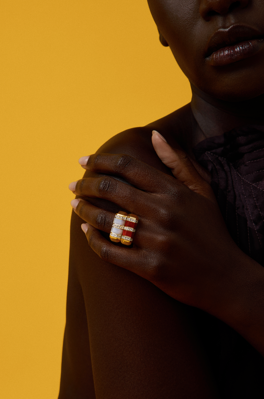 Stella Bar Ring Inlay