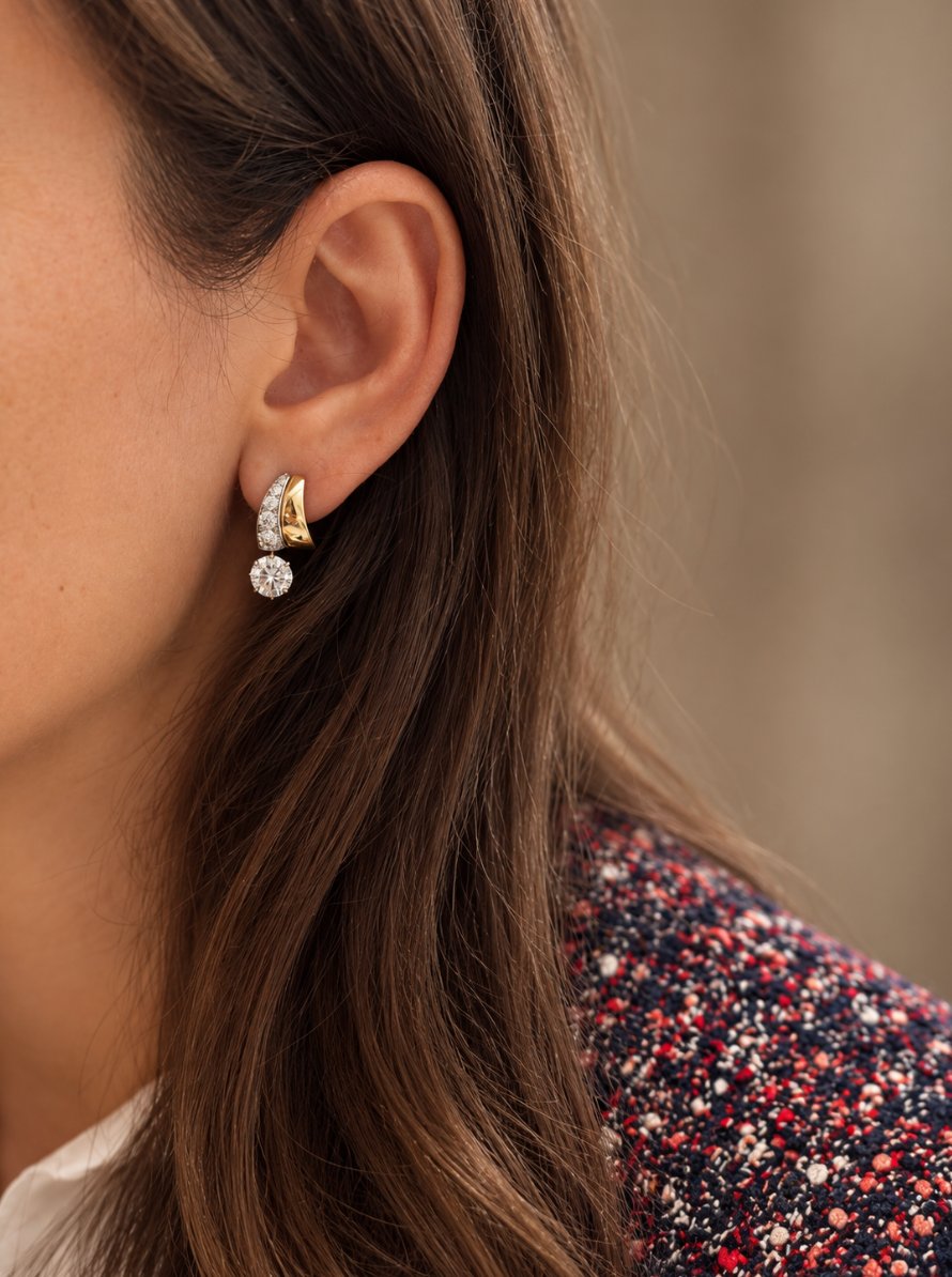 Diamond Mira Earrings
