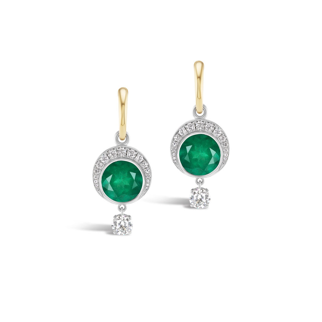 Green Emerald Grace Earrings