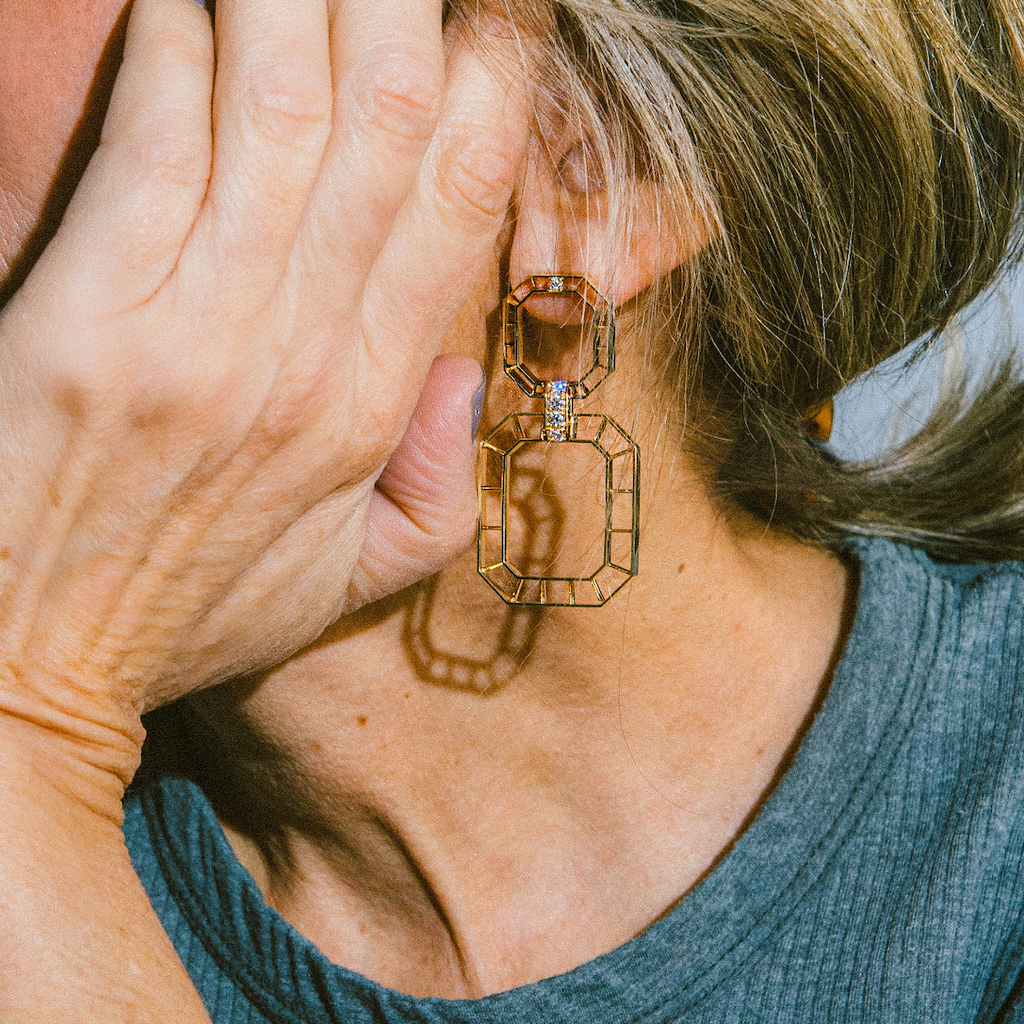 Skeleton Link Earrings
